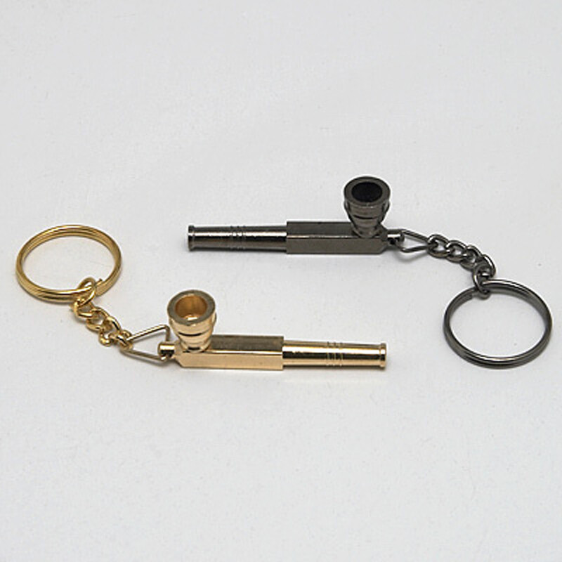 One-hitter Metal Key Ring Mini