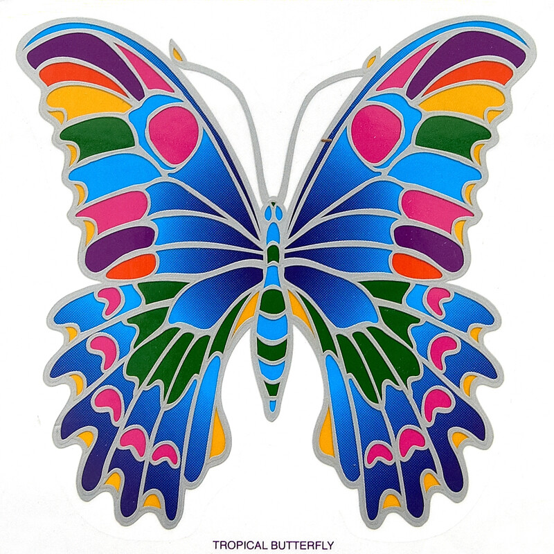 Mandala Sunseal L Tropical Butterfly