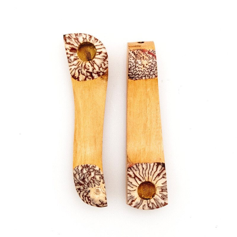 One-hitter Wood 8 cm Coconut