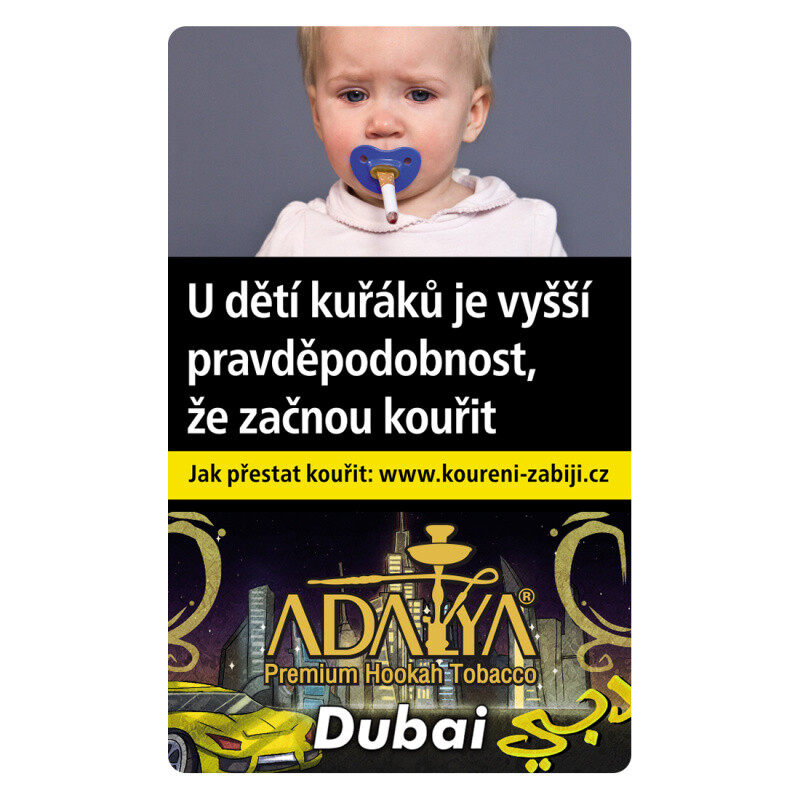 Hookah Tobacco Adalya Dubai 50 g
