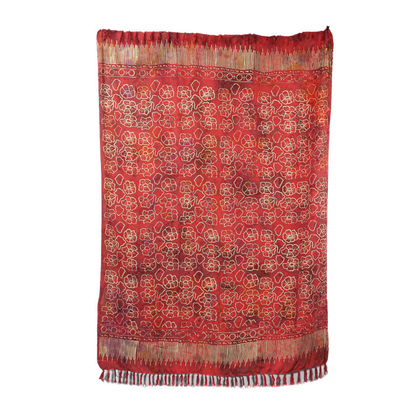 Pareo Sarong Bali Mentari Red 160 x 118 cm
