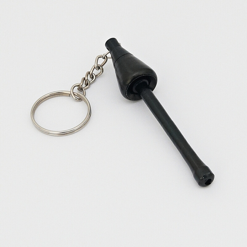 One-hitter Metal Mushroom Black