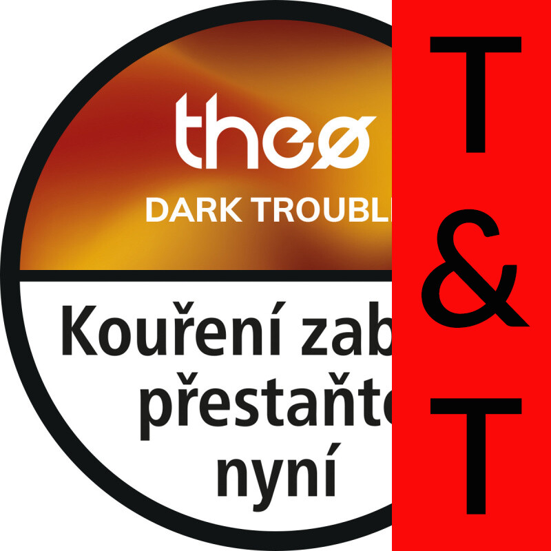 Hookah Tobacco Theo DARK TROUBLE 200 g