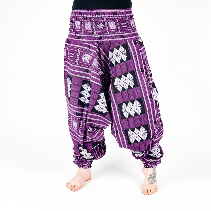 Women's Turkish Trousers Rochana Purple