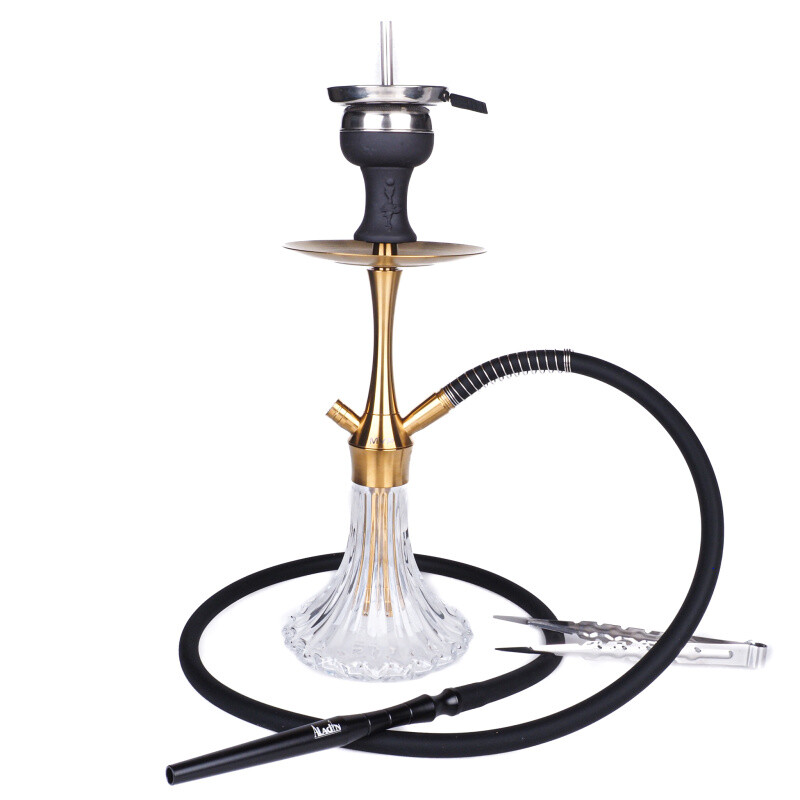 Hookah MVP A36 Gold Clear Pattern