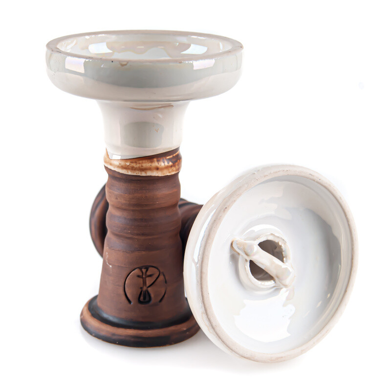 Hookah Bowl HC Cascade Phunnel Milky Iris Nacre
