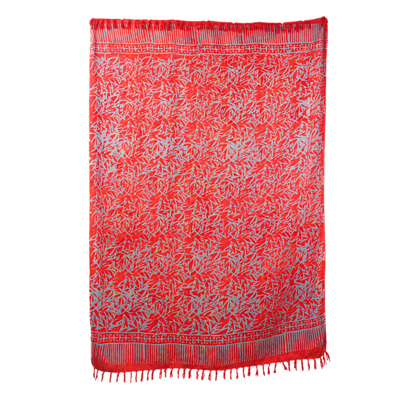 Pareo Sarong Bali Arti Red 160 x 118 cm