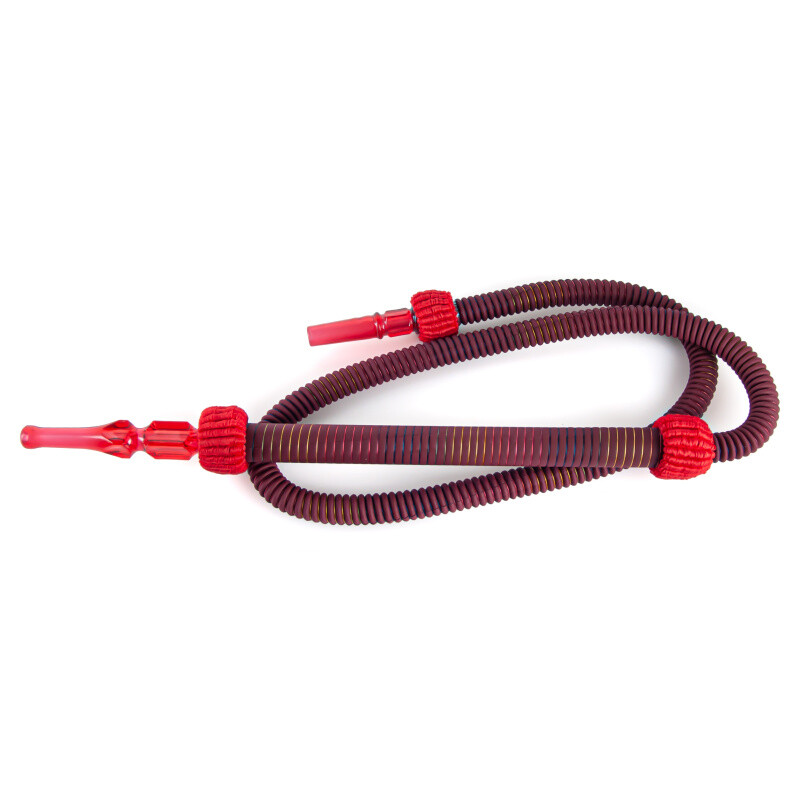 Hookah Hose Top Mark Amun 165 cm Wine Red