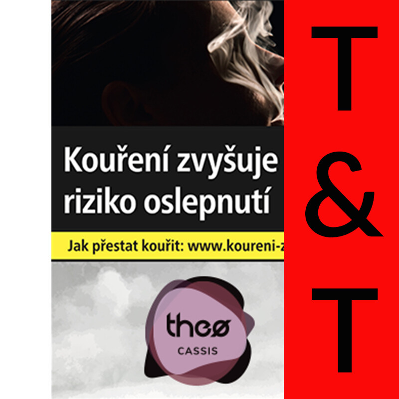 Hookah Tobacco Theo CASSIS 40 g