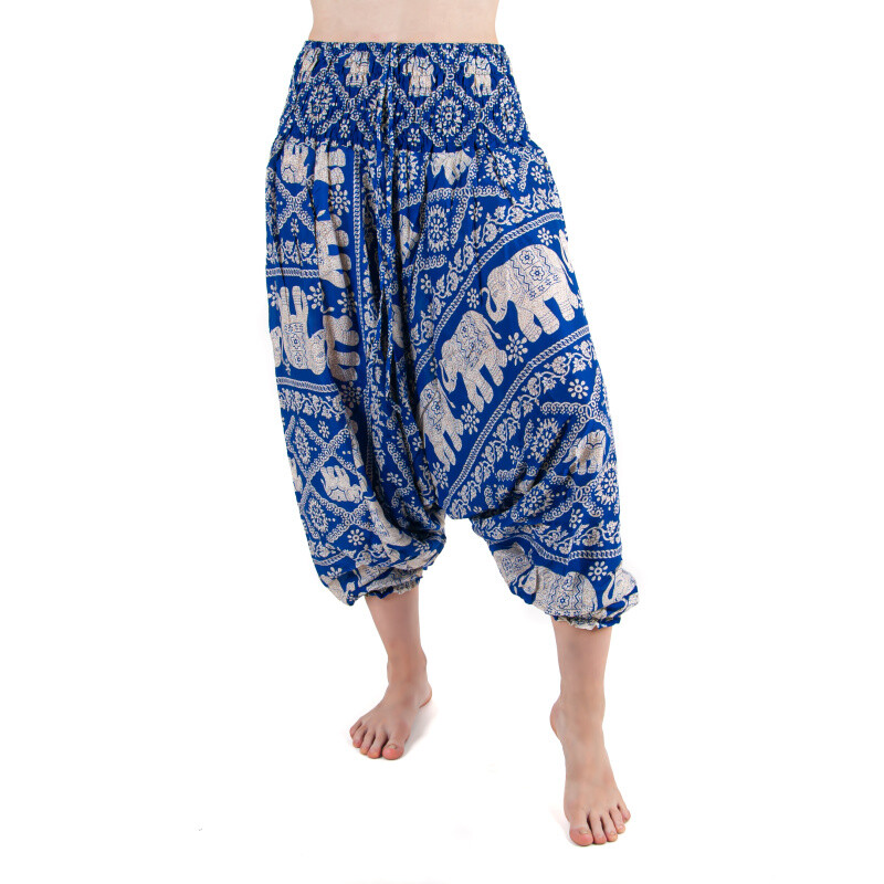 Women's Turkish Trousers Elephants 07 XXXL Blue