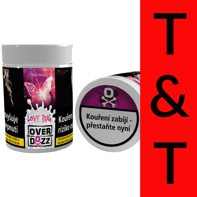 Hookah Tobacco Overdozz Love Bug 50 g