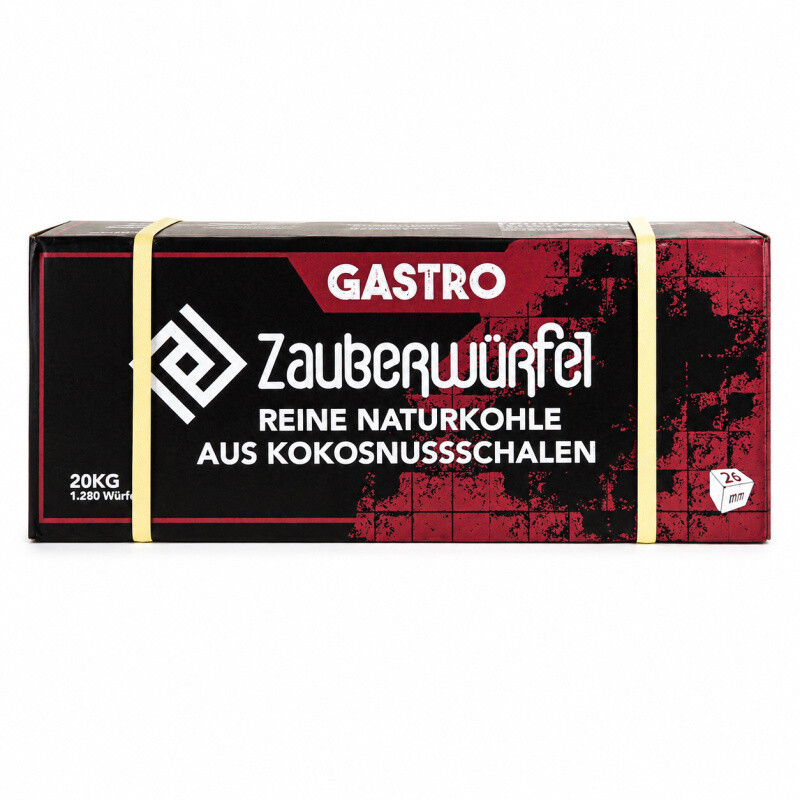 Magic Charcoal By Zauberwürfel 26 mm 20 kg