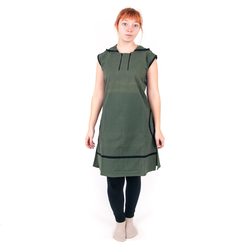 Tunic Cora with Hood XL Khaki