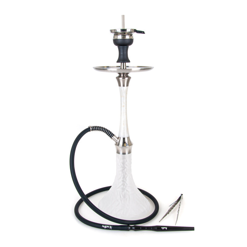 Hookah Aladin Epox 580 White & Silver