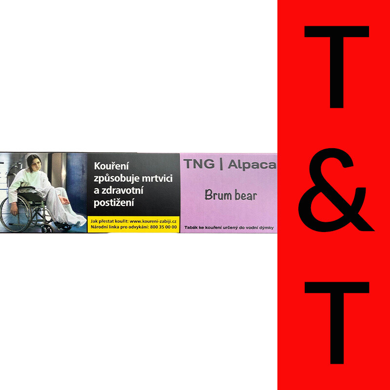 Hookah Tobacco TNG Alpaca Burley Brum Bear 250 g