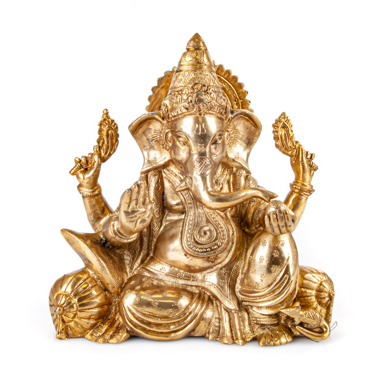 Statuette Metal Ganesha 24 cm