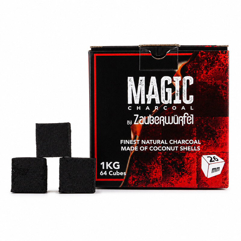 Magic Charcoal By Zauberwürfel 26 mm 1 kg
