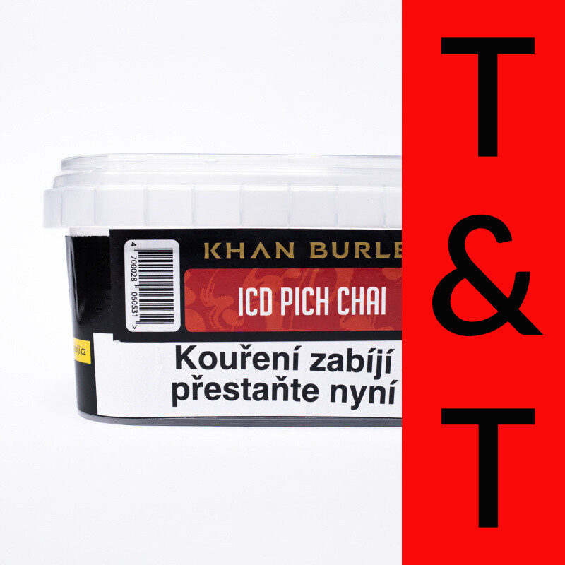 Hookah Tobacco Khan Burley Icd Pich Chai 250 g