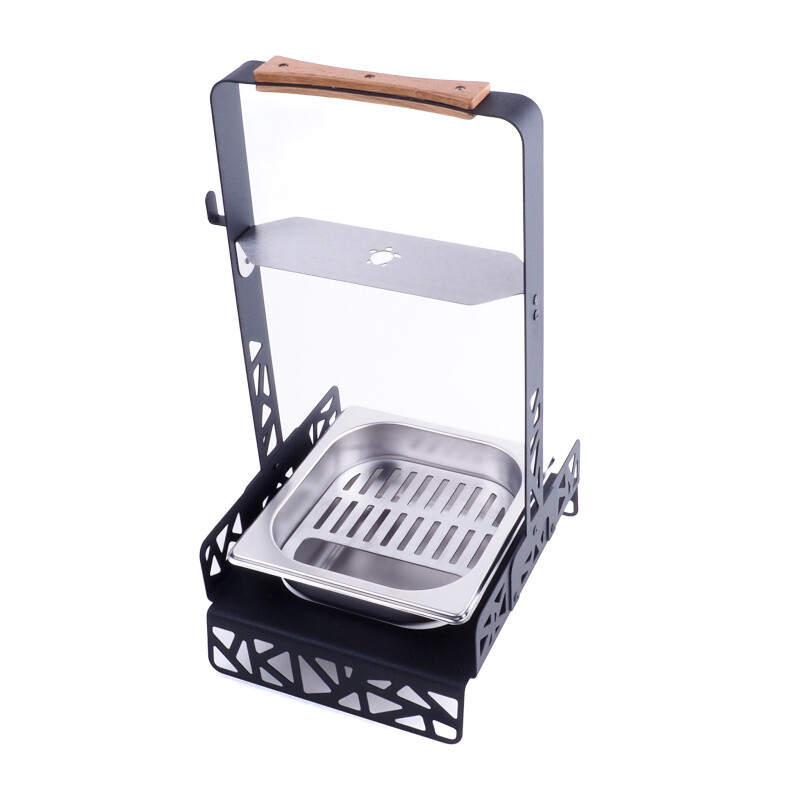 Charcoal Holder Tortuga Pro Black