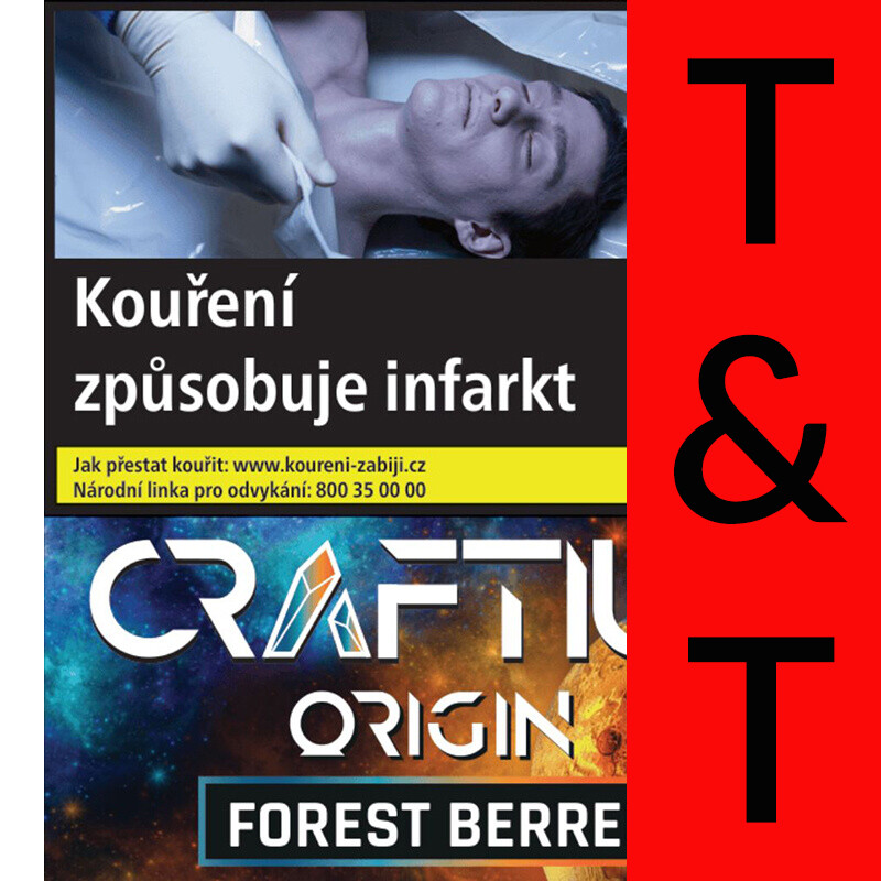 Hookah Tobacco Craftium Origin Forest Berree 40 g