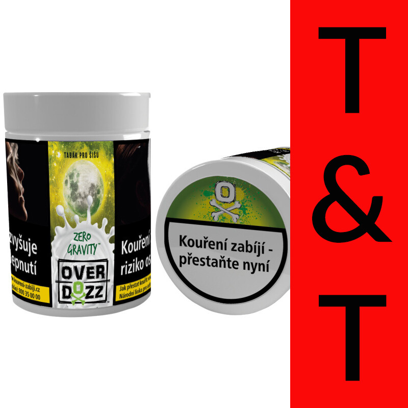 Hookah Tobacco Overdozz Zero Gravity 50 g