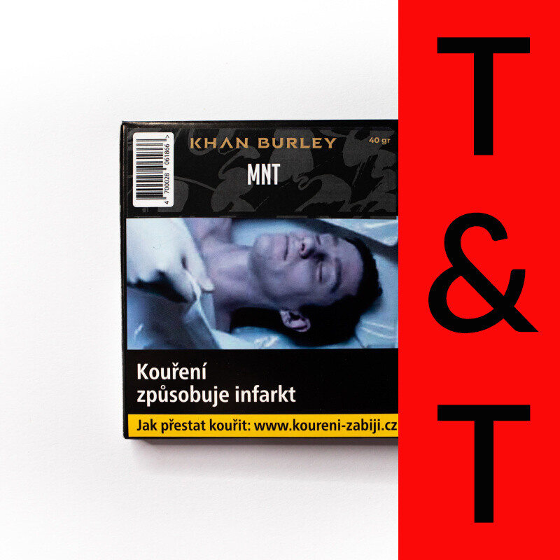Hookah Tobacco Khan Burley Mnt 40 g