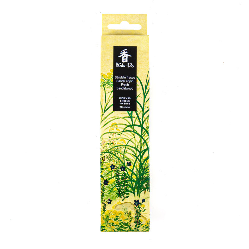 Japanese Incense Sticks Koh Do Sandalwood and Pine 20 pcs