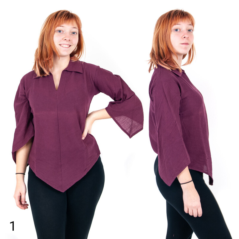 Top Blouse Lydia 3 / 4 Sleeves