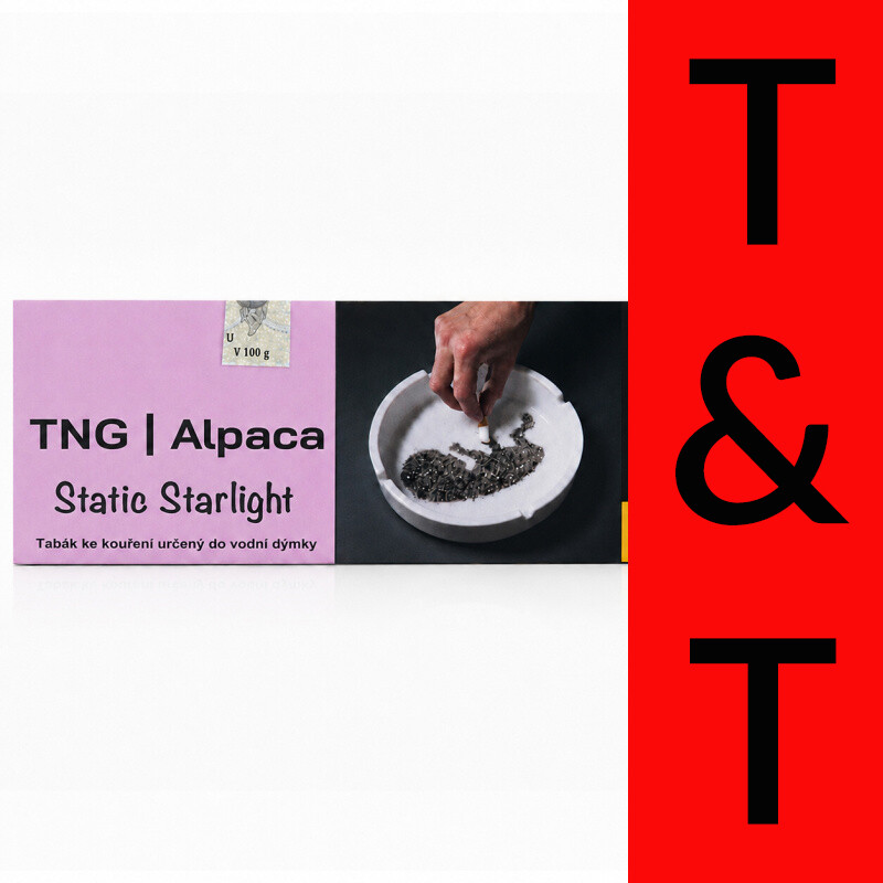 Hookah Tobacco TNG Alpaca Burley Static Starlight 100 g