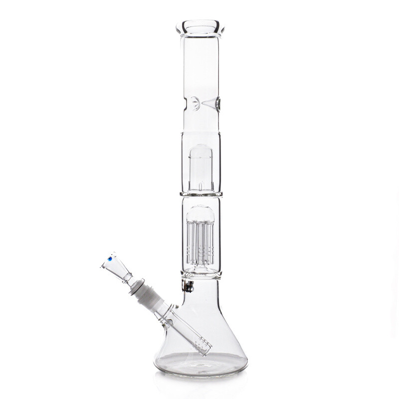 Bong Simax Black Leaf Ice Percolator Beaker 38 cm
