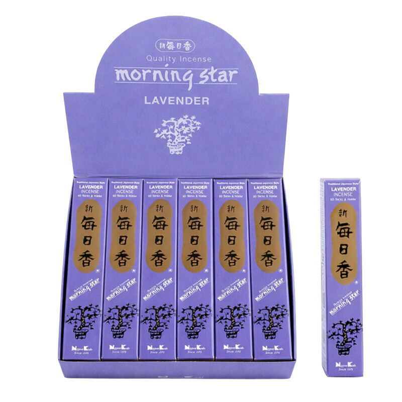 Japanese Incense Sticks Nippon M/S 50 sticks Lavender