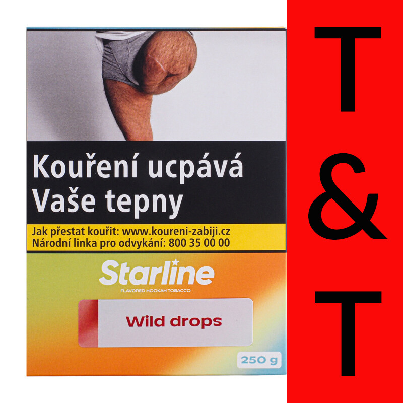Hookah Tobacco Starline Wild Drops 250 g