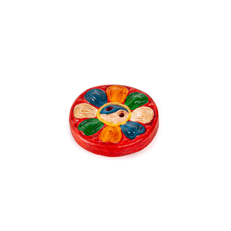 Incense Stick Holder Tibet Yin Yang Mandala 5,5 cm