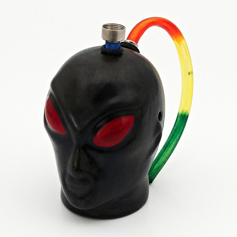Bong Ceramic Alien I. 12 cm Black