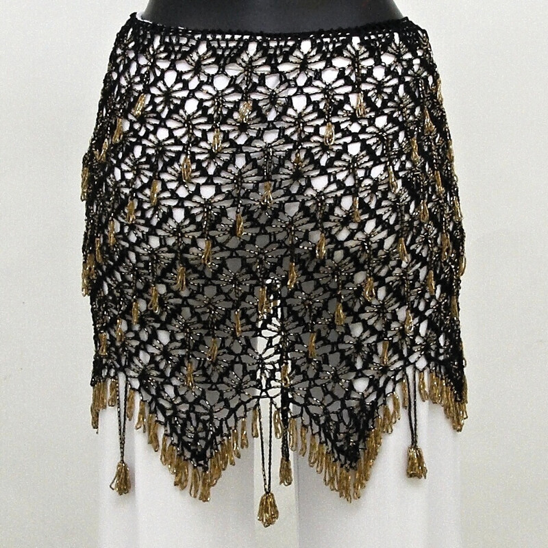 Belly Dance Shawl Ahura Golden