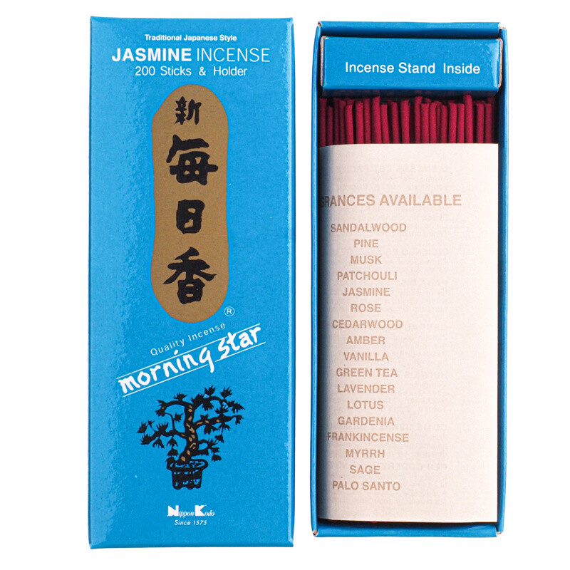 Japanese Incense Sticks Nippon M/S 200 sticks Jasmine