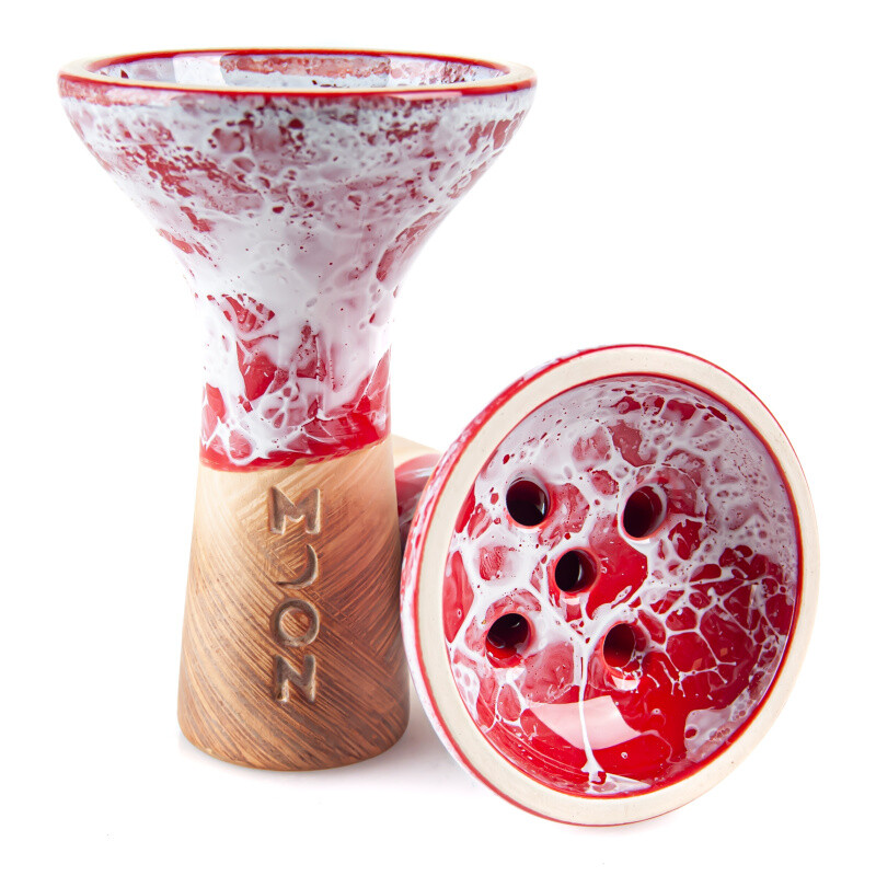 Hookah Bowl Moon Killer M Marble Red