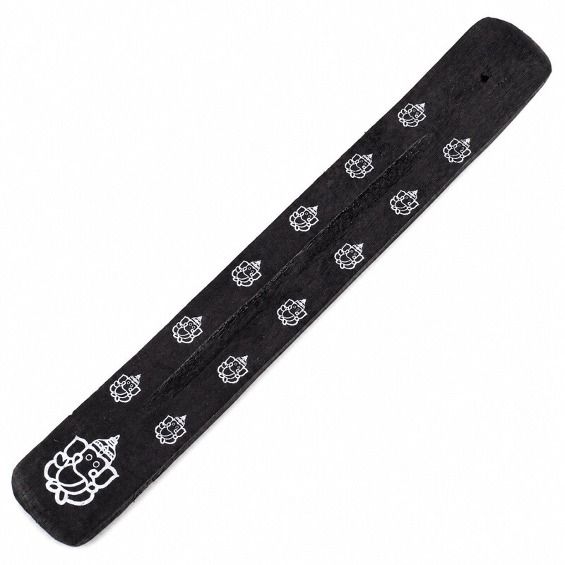 Incense Stick Holder - Ski Manju Ganesh Black