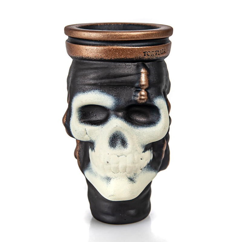 Tortuga Sculpture Black Jack Bowl