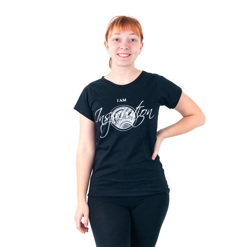 T-shirt Ladies' INSPIRATION M Black