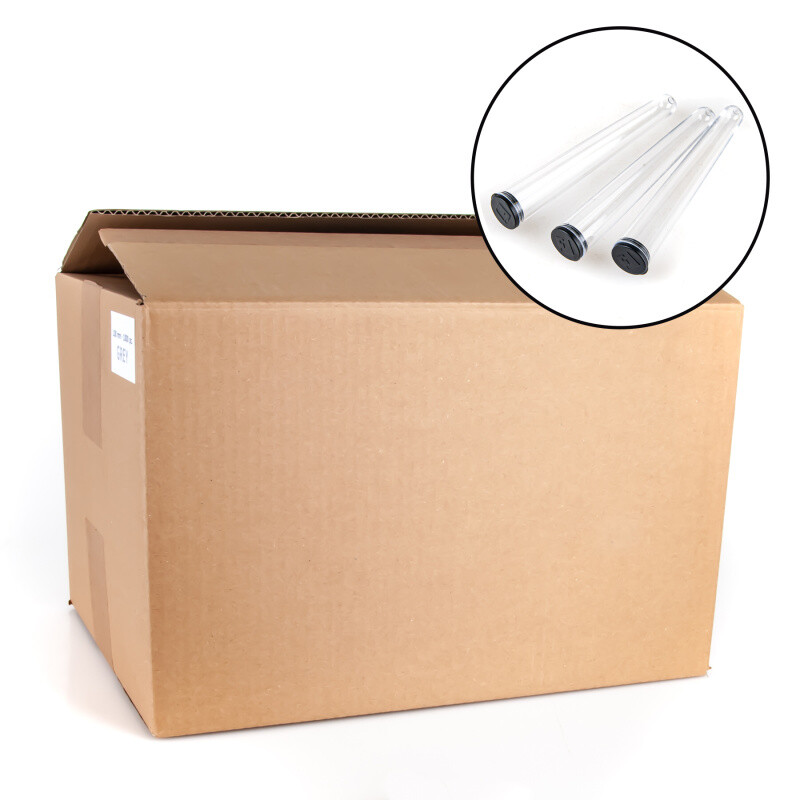 Case Joint Tubes Clear 900 + 100 pcs free