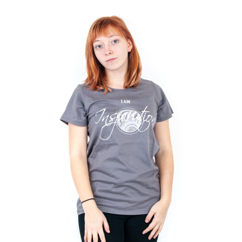 T-shirt Ladies' INSPIRATION L Grey