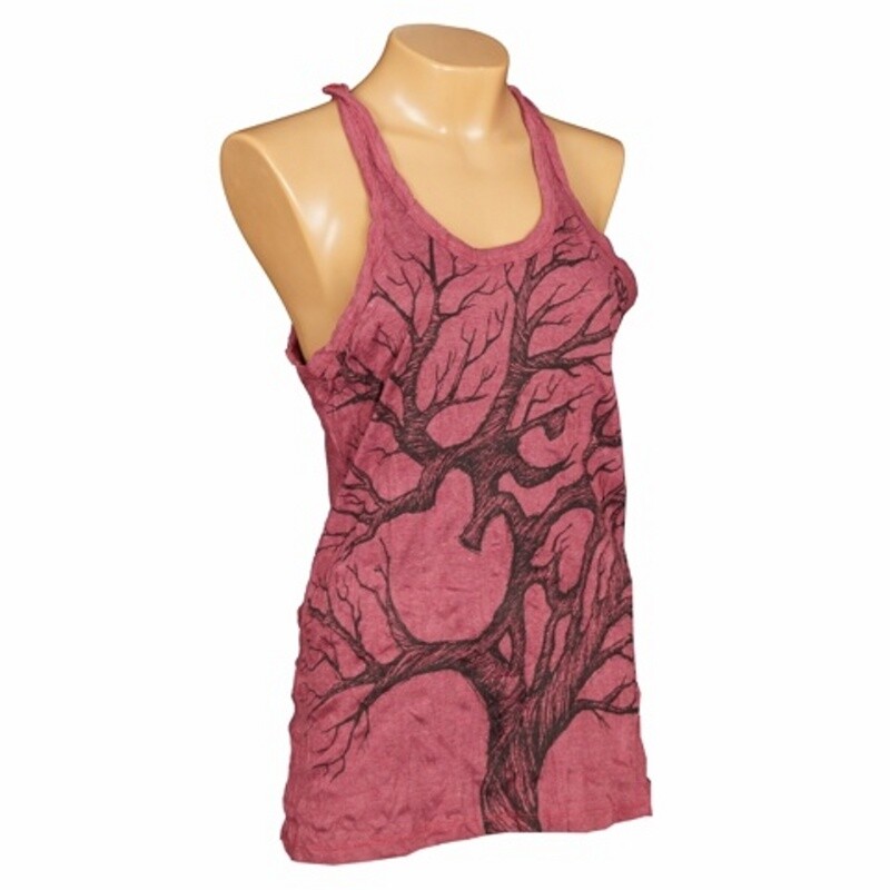 Tank Top Women´s SURE Tree Ohm L Wine Red