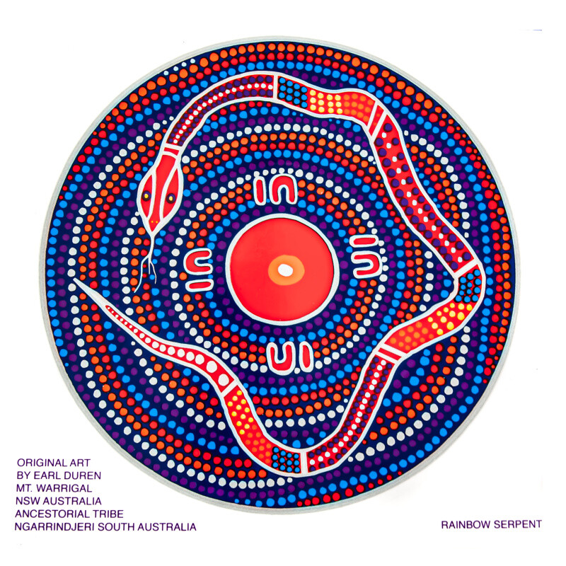 Mandala Sunseal L Rainbow Serpent