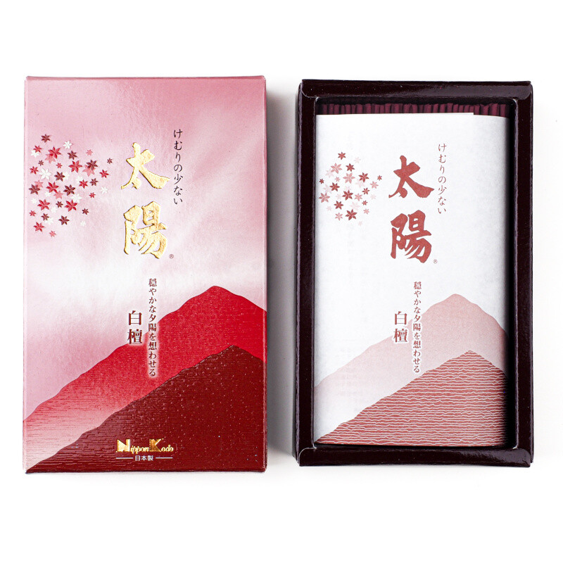 Japanese Incense Sticks Nippon Taiyo Byakudan
