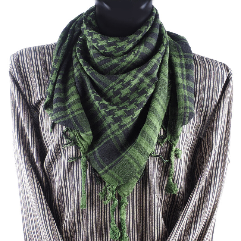 Headscarf Palestine Arafat Cotton Green