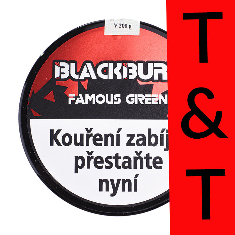 Hookah Tobacco BlackBurn Famous Green 200 g