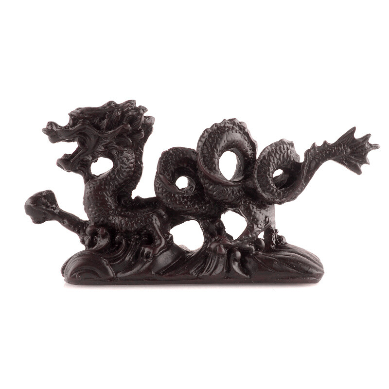 Statuette Resin Chinese Dragon 8 cm