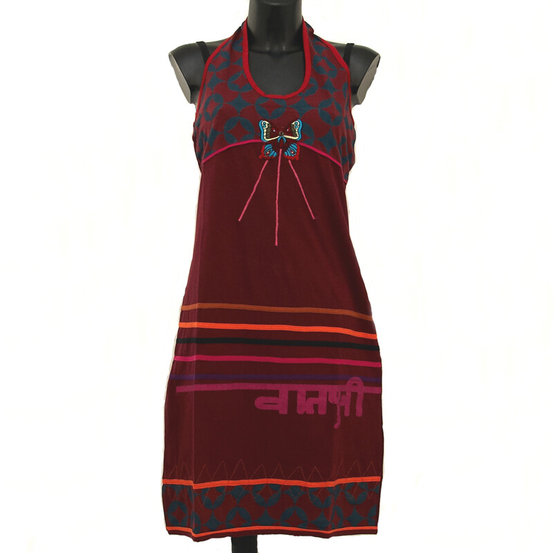 Short Dress Asja XL Wine