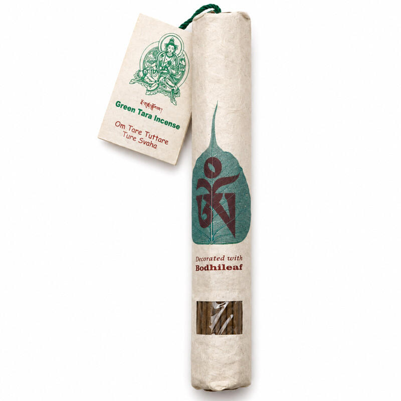 Tibetan Incense Sticks Bodhileaf Green Tara